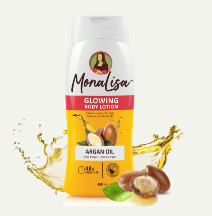 Monalisa Moisturizing Lotion Argan Oil 400ml - per carton